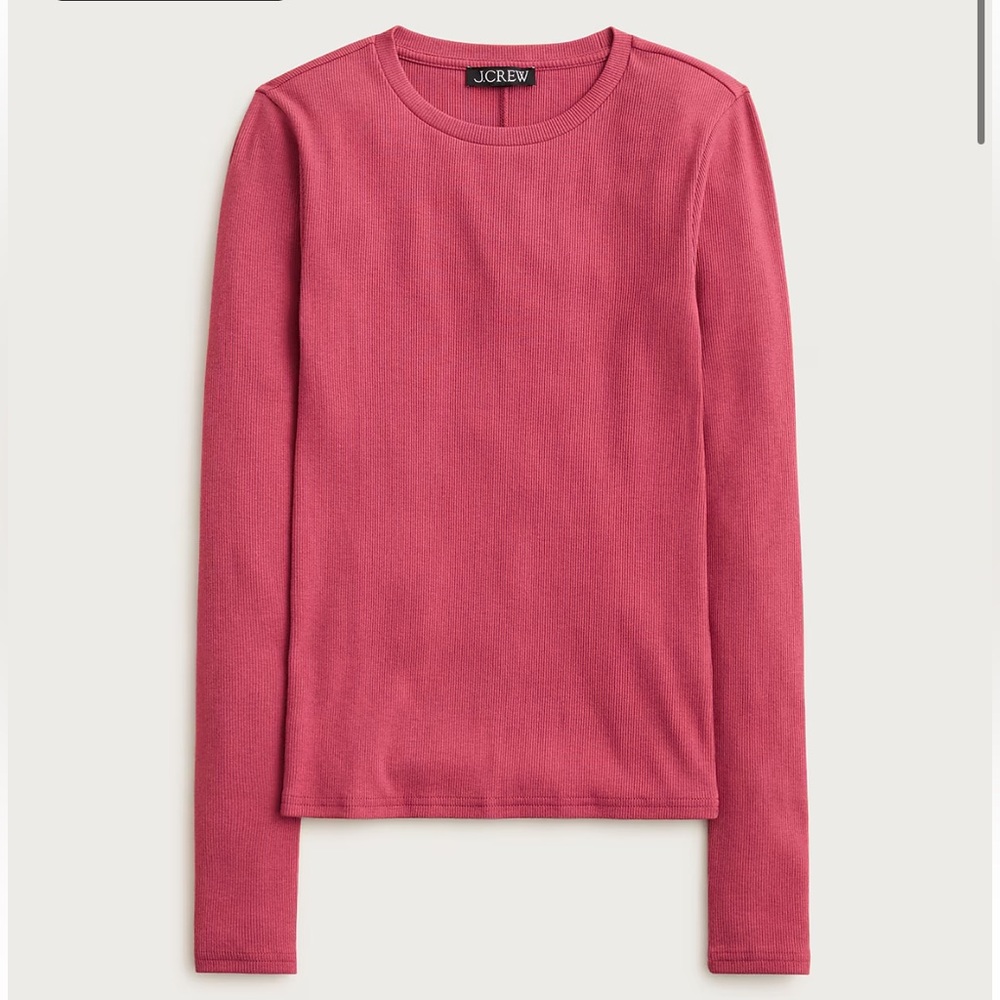J. Crew Perfect rib long-sleeve T-shirt